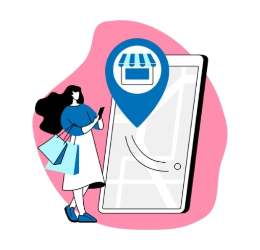 Receive packages illustration