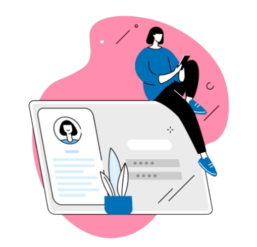 Sign up illustration